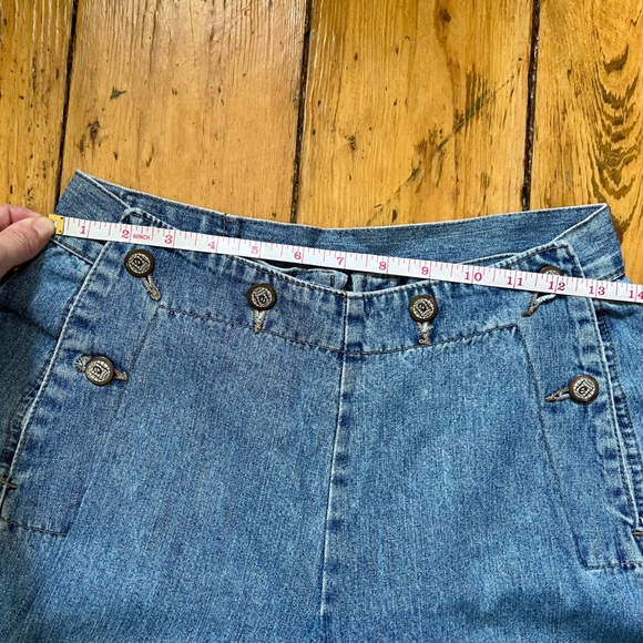 Vintage Y2K 90s LEI Sailor Button Front High Waisted Jeans Juniors Size 9 EUC - Picture 8 of 10